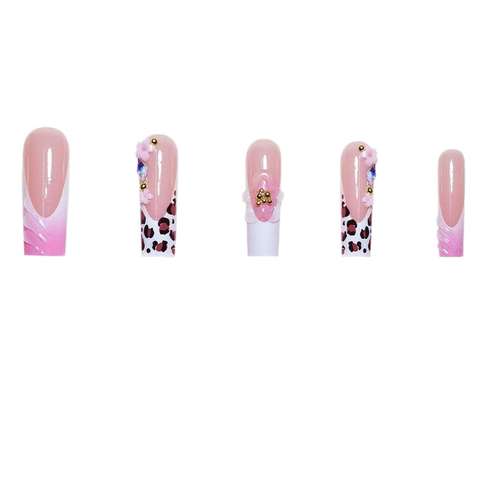 Floral 3D Decorative Nail Enhancements Kalsten
