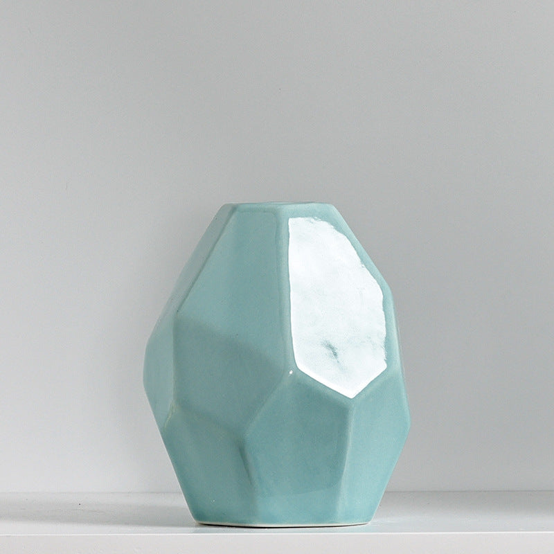 Geometric Modern Ceramic Vase Kalsten
