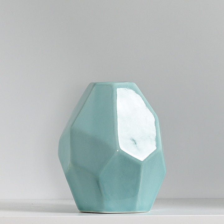 Geometric Modern Ceramic Vase Kalsten