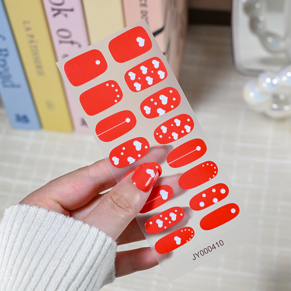 Colorful Nail Art Sticker Set