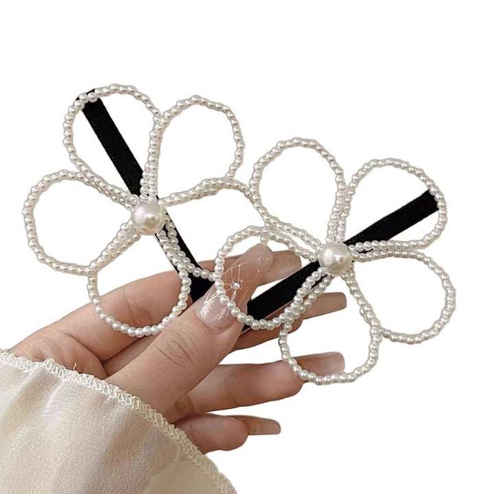 Headband with bead flowers Kalsten