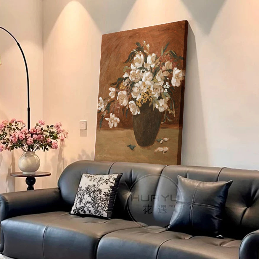 Elegant Floral Canvas