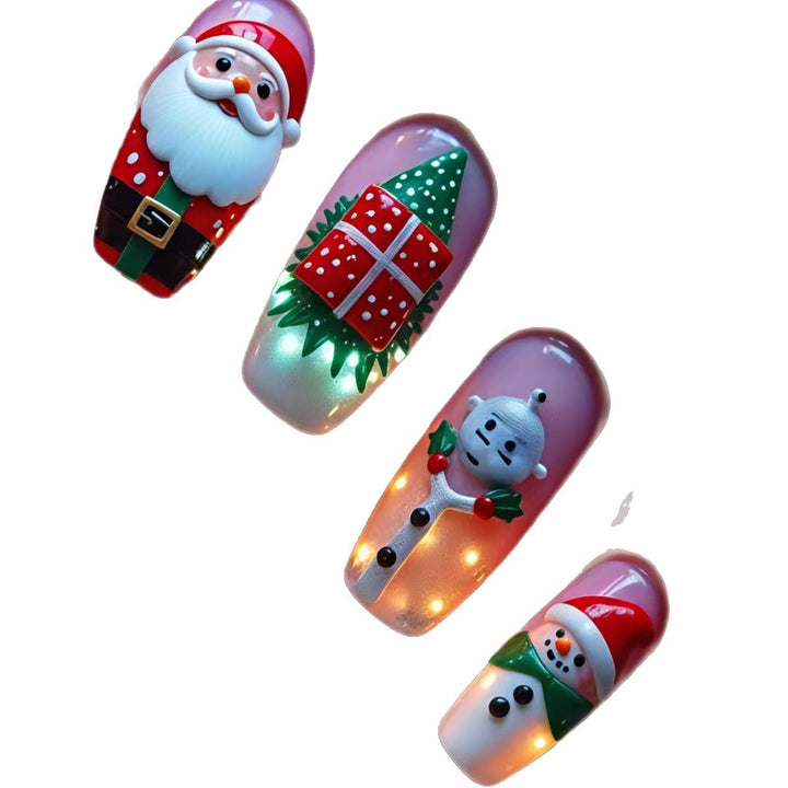 Festive 3D Decorative Nail Art Kalsten