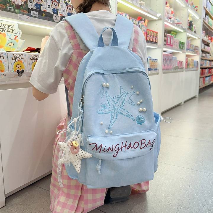 Decorative Beach-Themed Backpack Kalsten