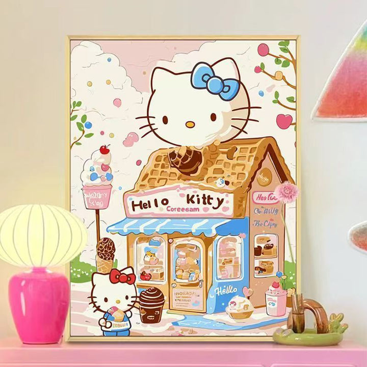 Cute Bakery-Themed Wall Art Print Kalsten