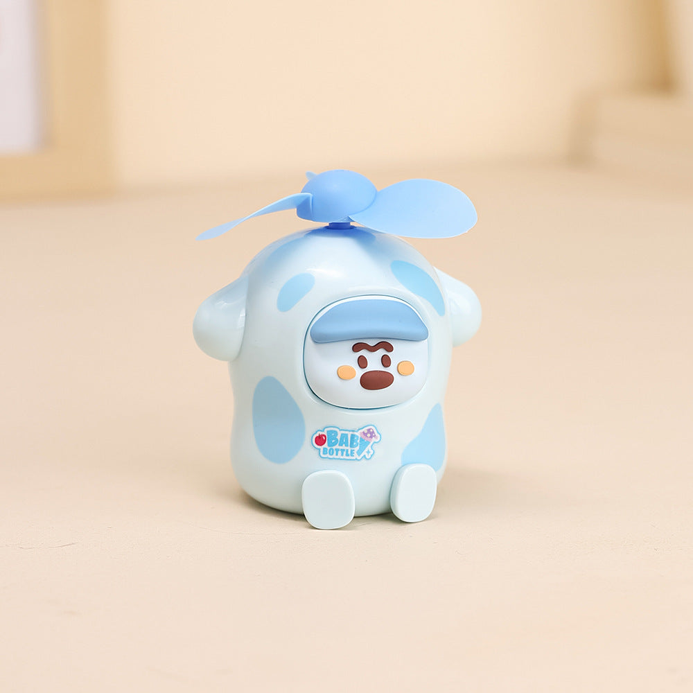 Women's portable mini fan in interactive animal design Kalsten
