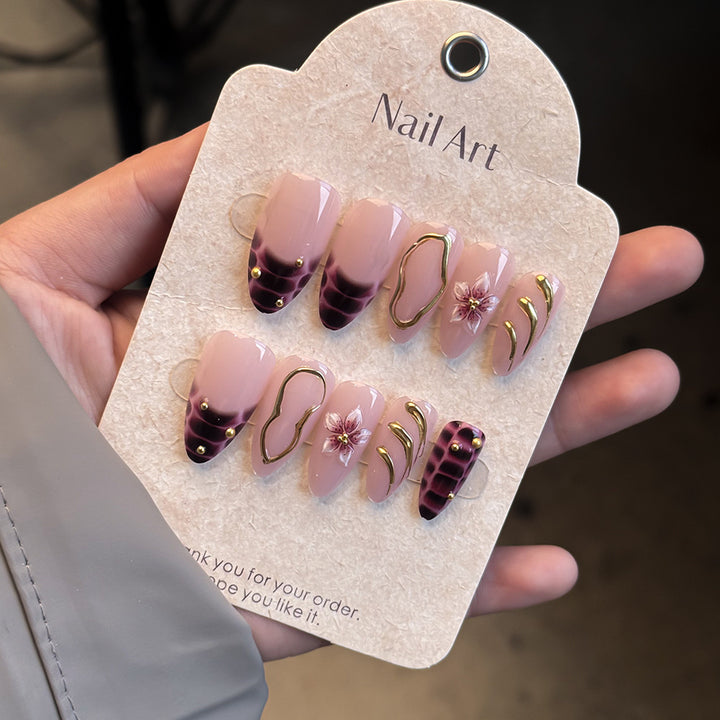 Artistic Press-On Nail Design Kit Kalsten