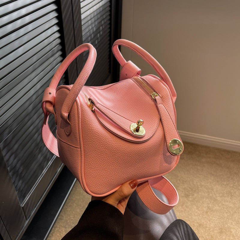 Structured Leather Handbag Kalsten