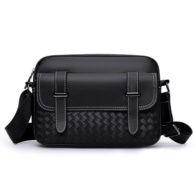 Premium Leather Crossbody Satchel