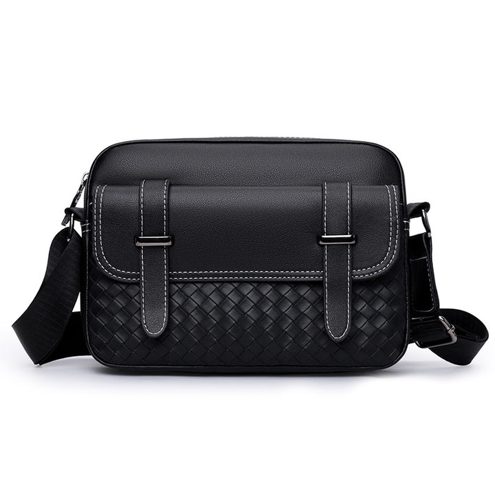 Premium Leather Crossbody Satchel