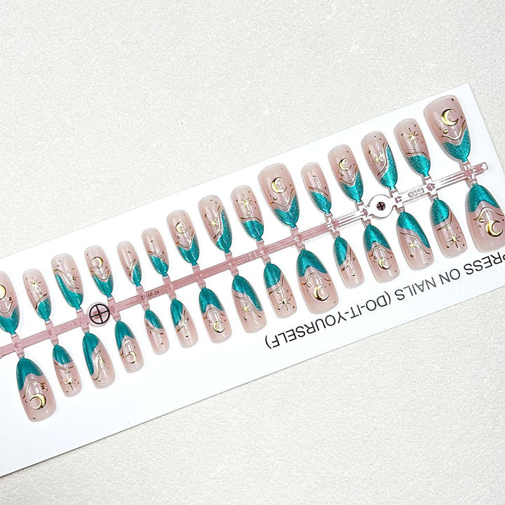 Premium Artistic Press-On Nail Set Kalsten