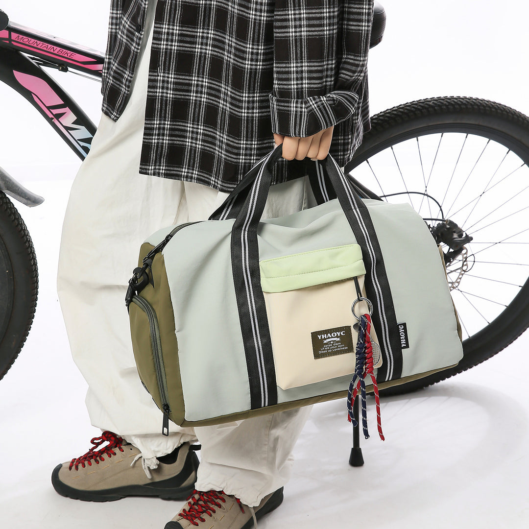 Sporty Duffel Bag With Multiple Function Pockets Kalsten