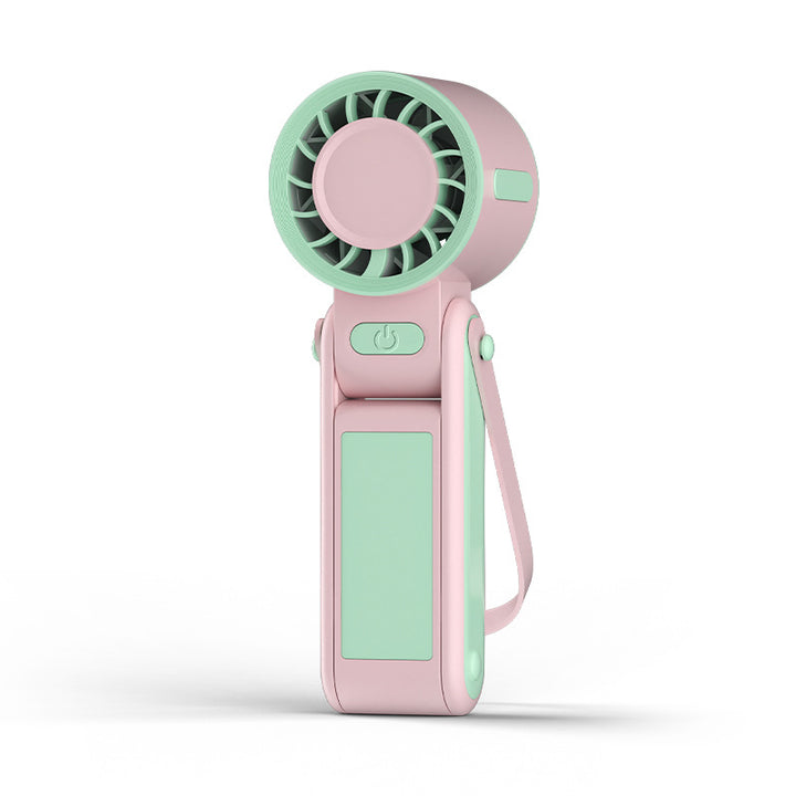 Unisex Portable Hand Fan with USB Charging Function and Flexible Design Kalsten