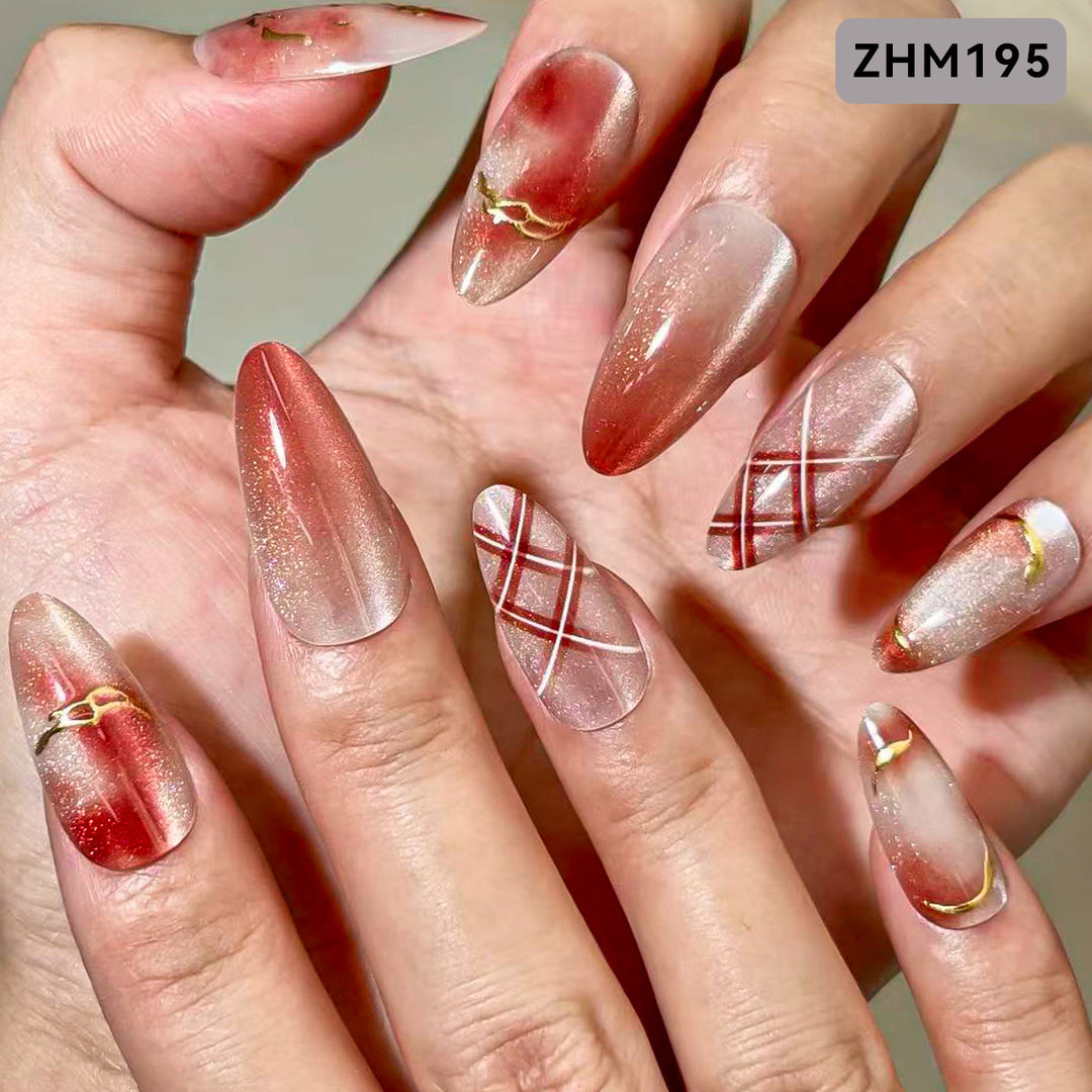 Premium Designer Press-On Nail Set Kalsten