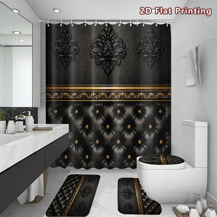 Luxurious Vintage Style Shower Curtain Set Kalsten