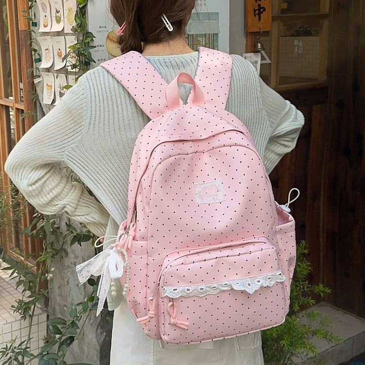 Adorable Polka Dot Backpack Kalsten