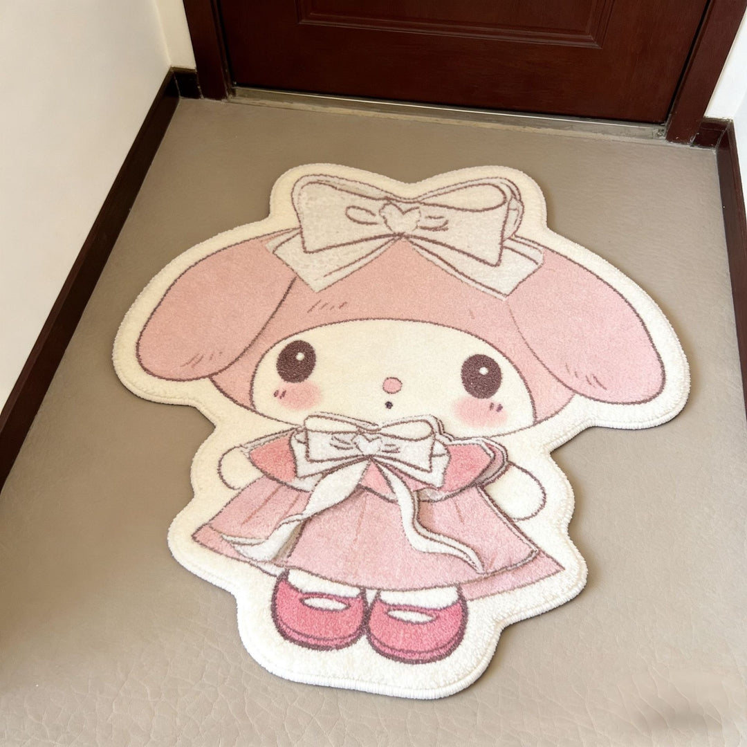 Decorative Cartoon Character Bath Mat for Bathroom