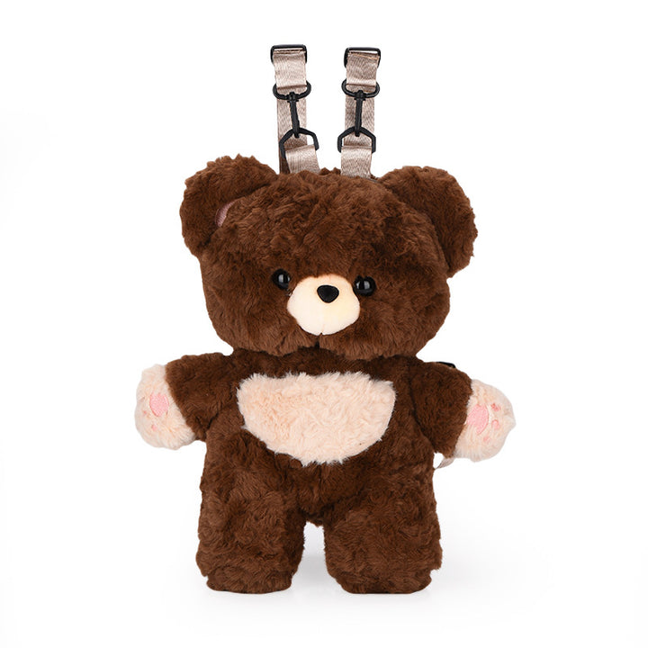 Plush backpack with cute teddy design Kalsten