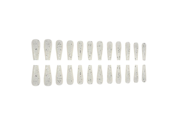 Decorative Glittery Long Press-On Nails Kalsten