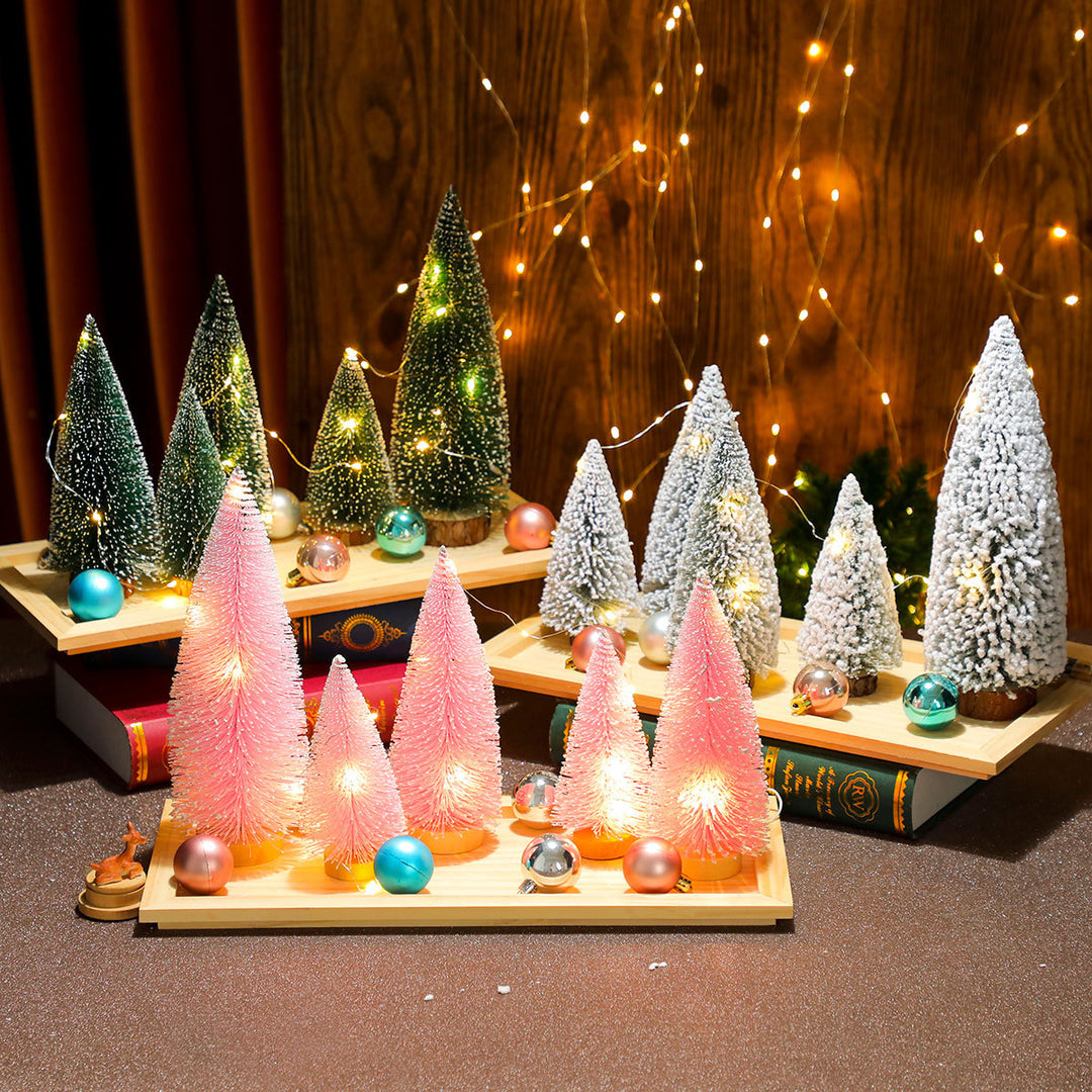 Decorative Miniature Christmas Tree Set Kalsten