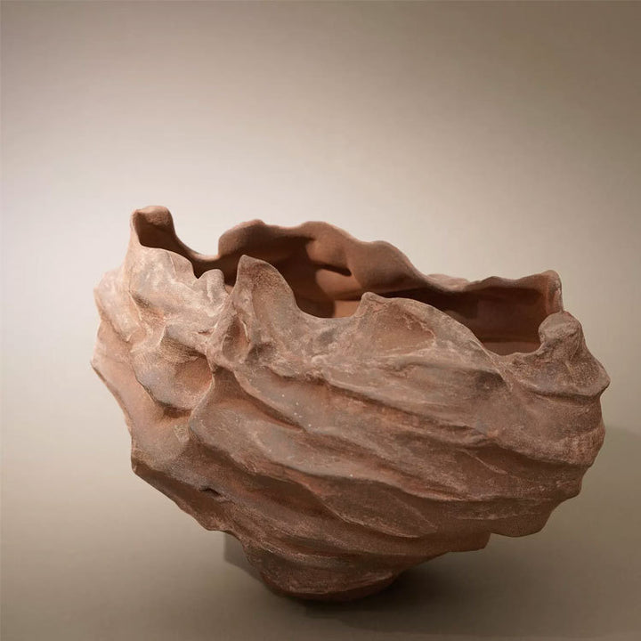 Organic Shaped Decorative Planter