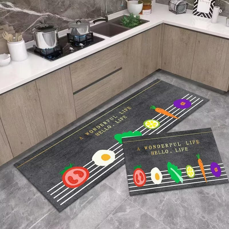 Long Kitchen Comfort Runner Mat