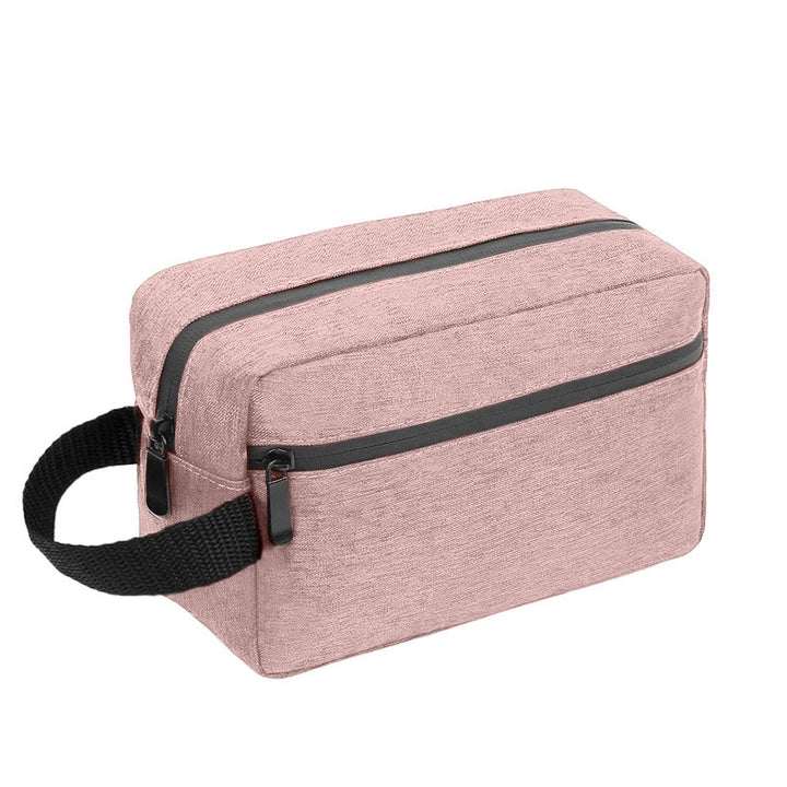 Practical cosmetic bag with two zippers Kalsten
