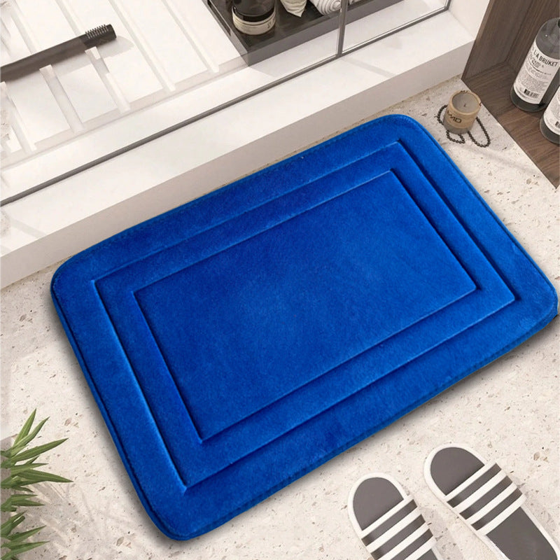 Soft Plush Rectangle Bath Mat Kalsten