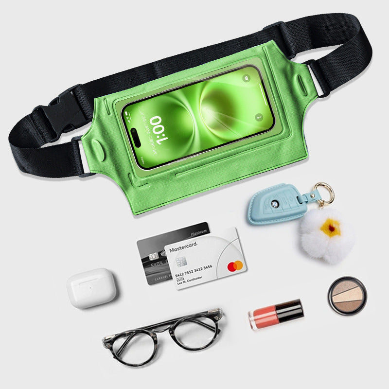 Running belt bag with waterproof phone holder Kalsten