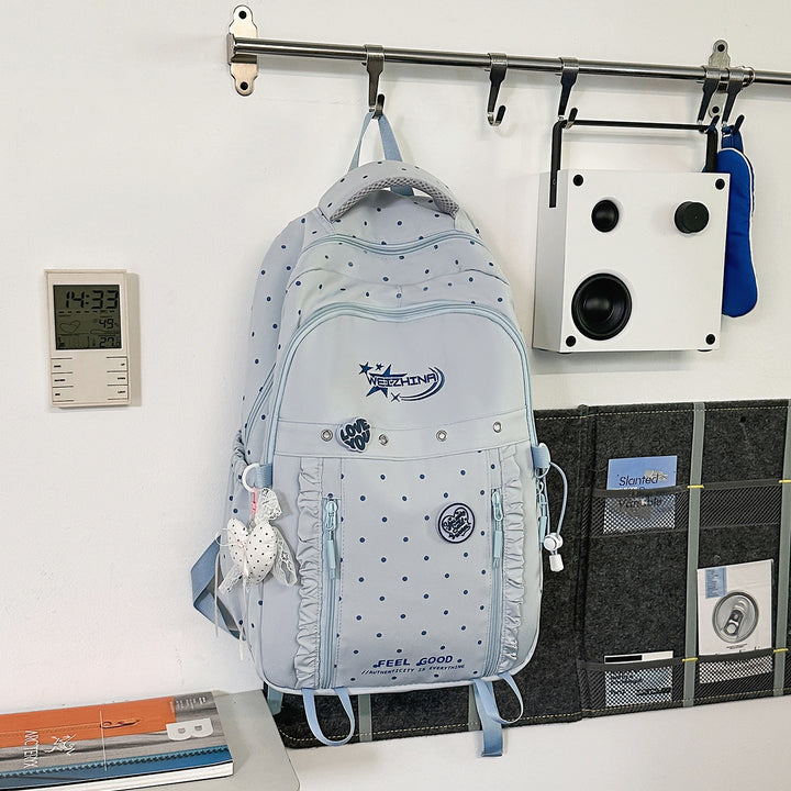 Stylish Dotted Backpack Kalsten