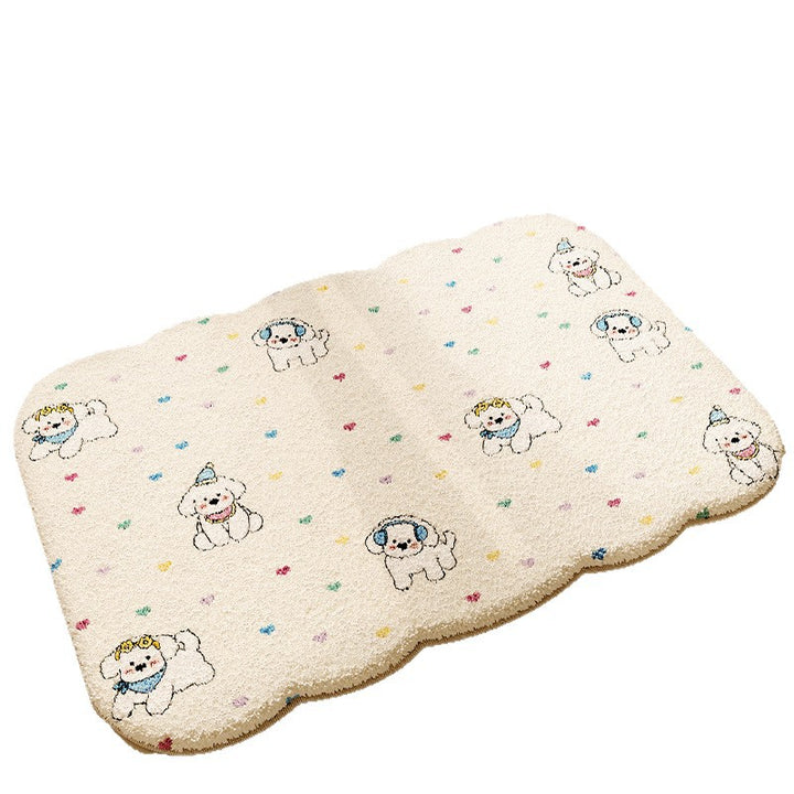 Cartoon Animal-Themed Bath Mat Kalsten