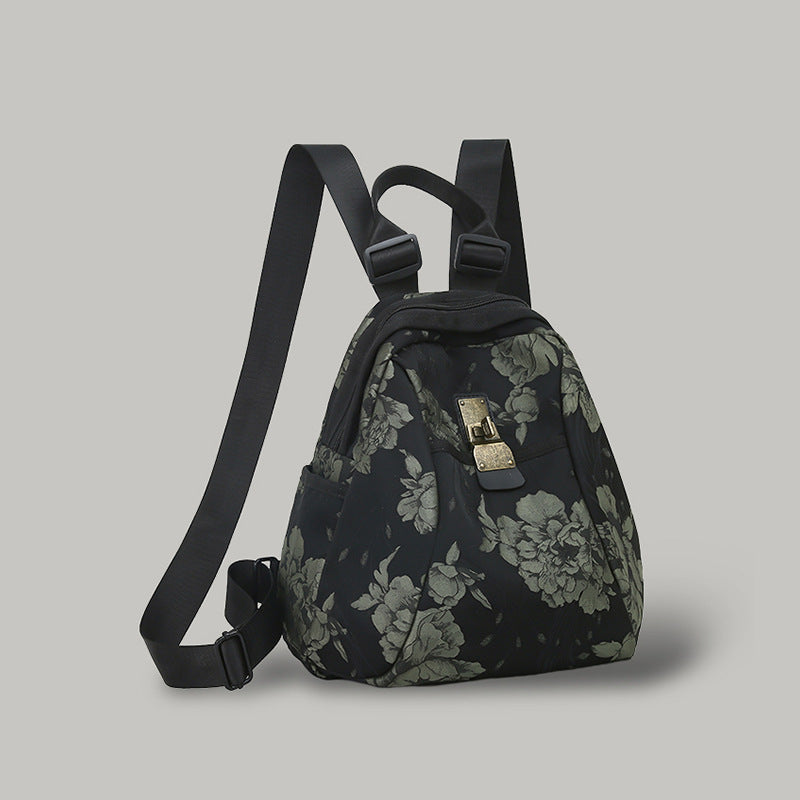 Floral Patterned Sling Backpack Kalsten