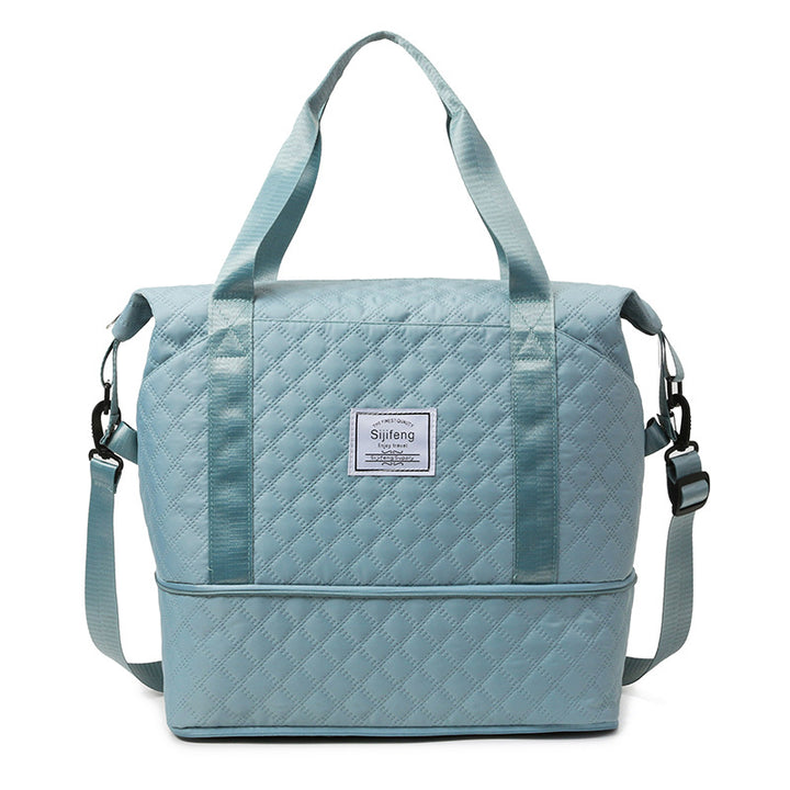 Quilted Multi-Functional Travel Duffle