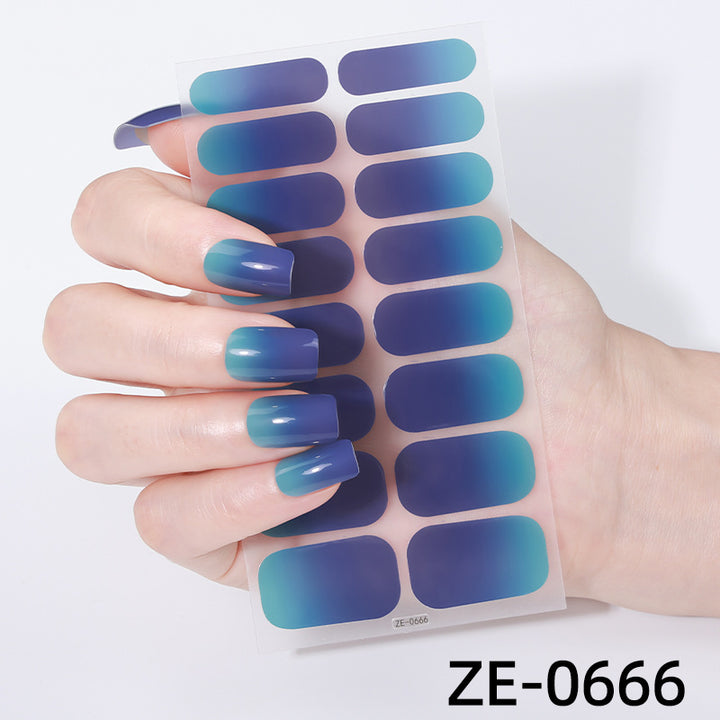 Gradient Gel Nail Wraps