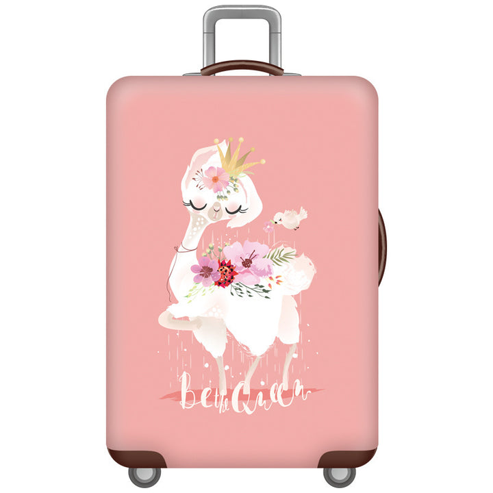 Women's Hard Shell Suitcase with Cute Cat Design Kalsten