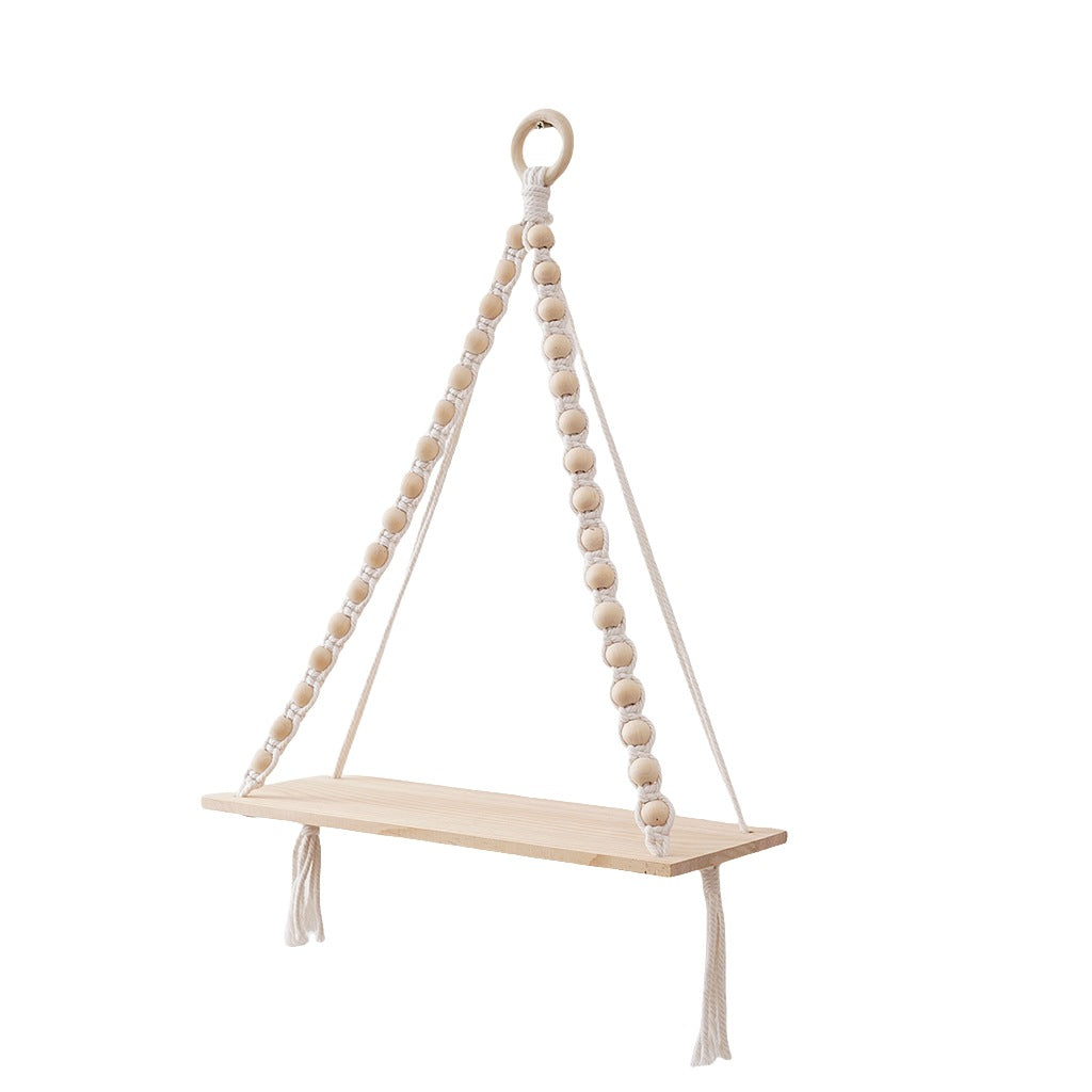 Macramé Wooden Shelf Kalsten