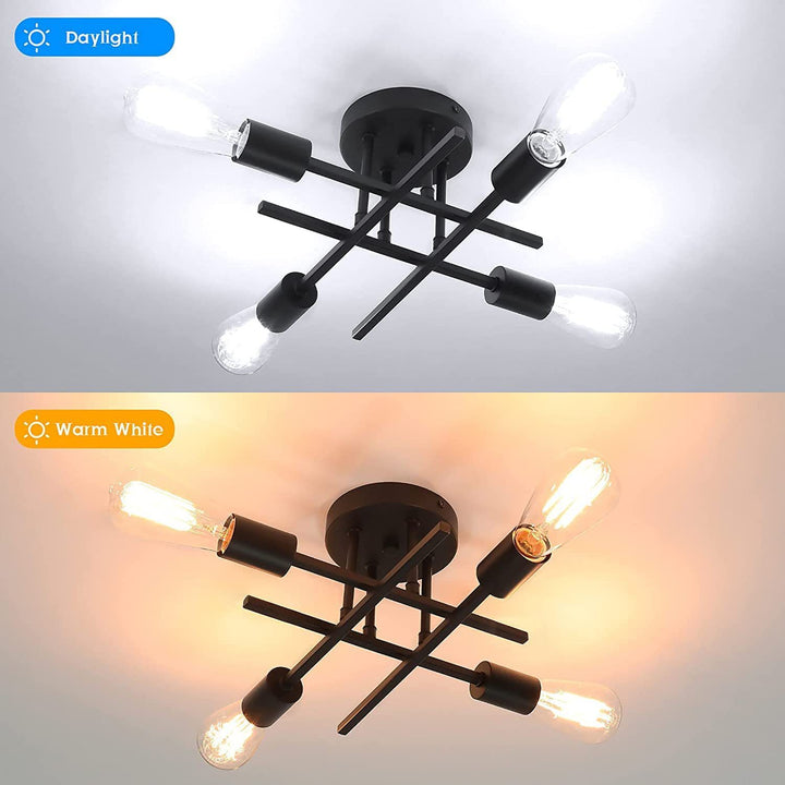 Modern Industrial Ceiling Light