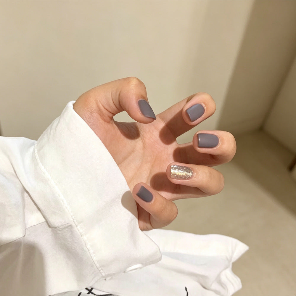 Geometric Pattern Press-On Nail Set