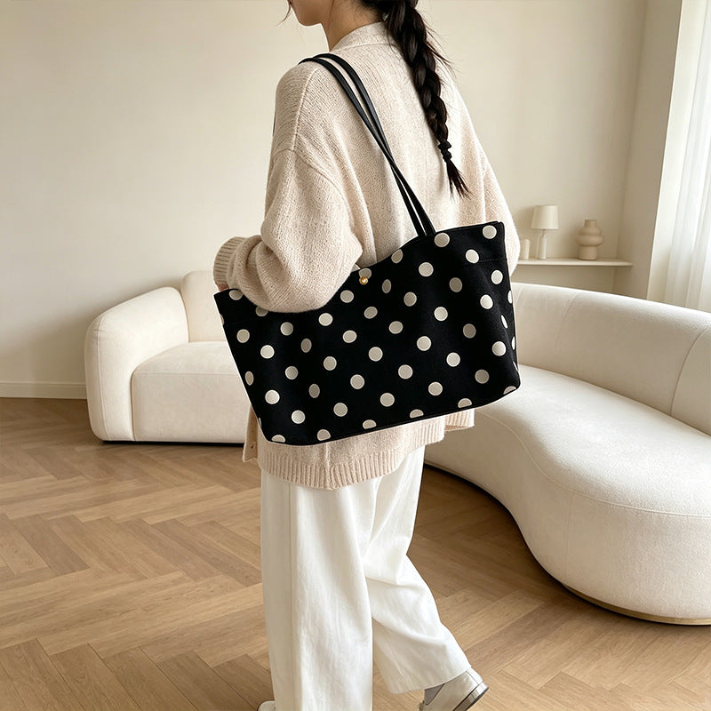 Suede Shoulder Tote Bag Kalsten