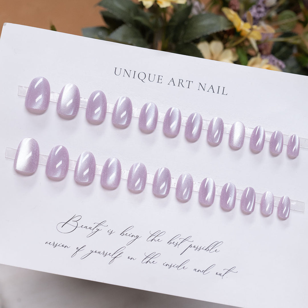 Sparkling Glitter Press-On Nail Set