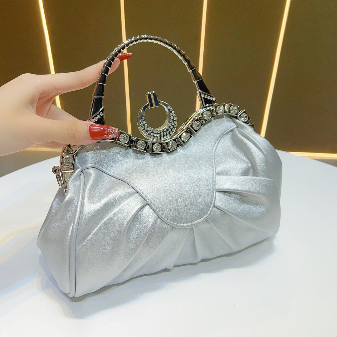 Glamorous Padded Evening Handbag