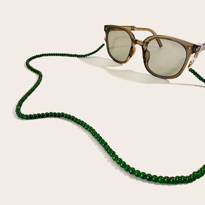 Elegant Beaded Eyewear Retainer Chain Kalsten