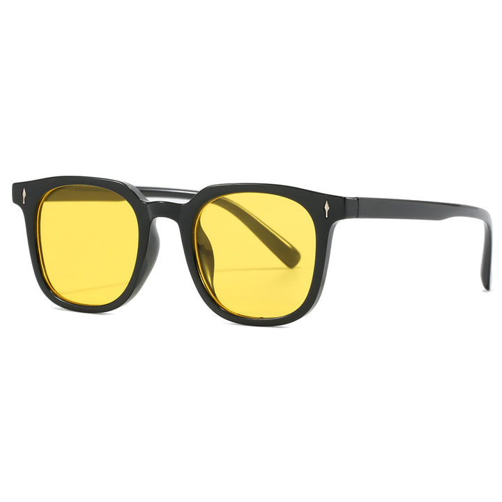 Women's fashionable square sunglasses with durable plastic frame Kalsten