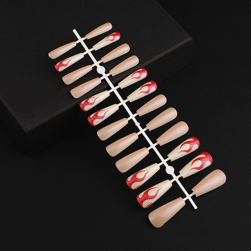 Kreative Flame Design Art Nails Kalsten