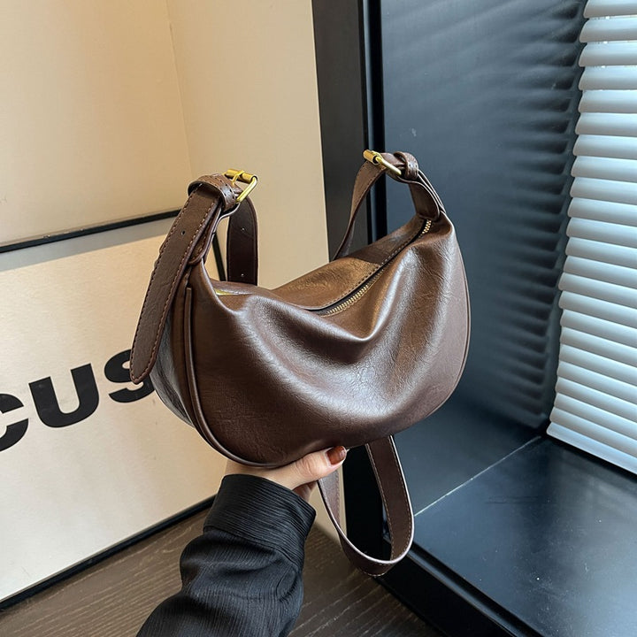Elegant Curved Crossbody Bag Kalsten