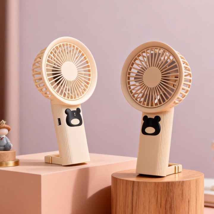 Portable hand-held fan with animal design Kalsten