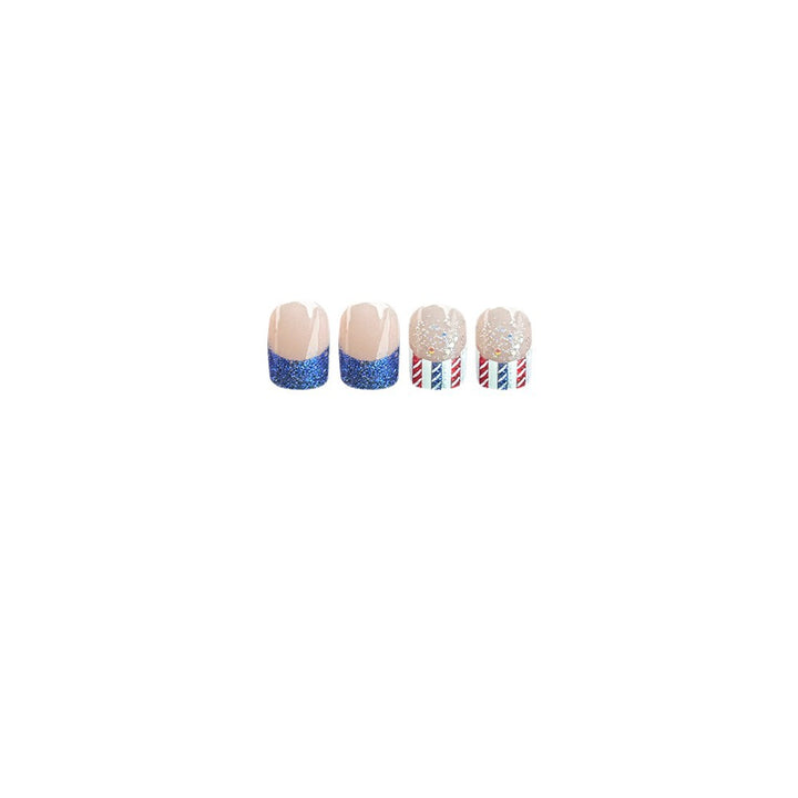 Patriotic Themed Press-On Nail Set Kalsten
