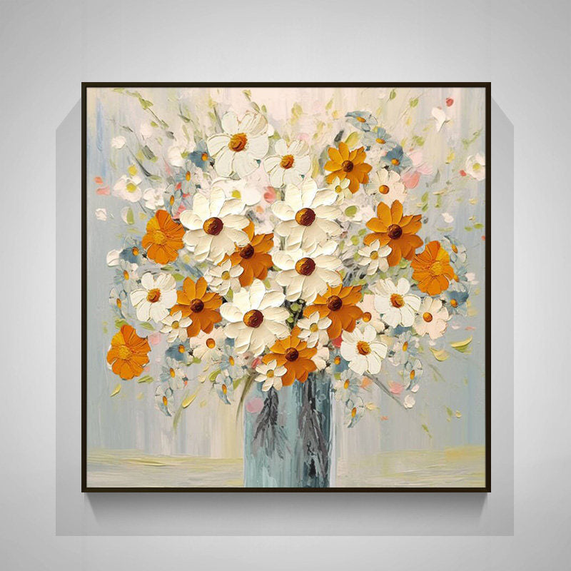 Floral Bouquet Canvas Artwork for Interiors