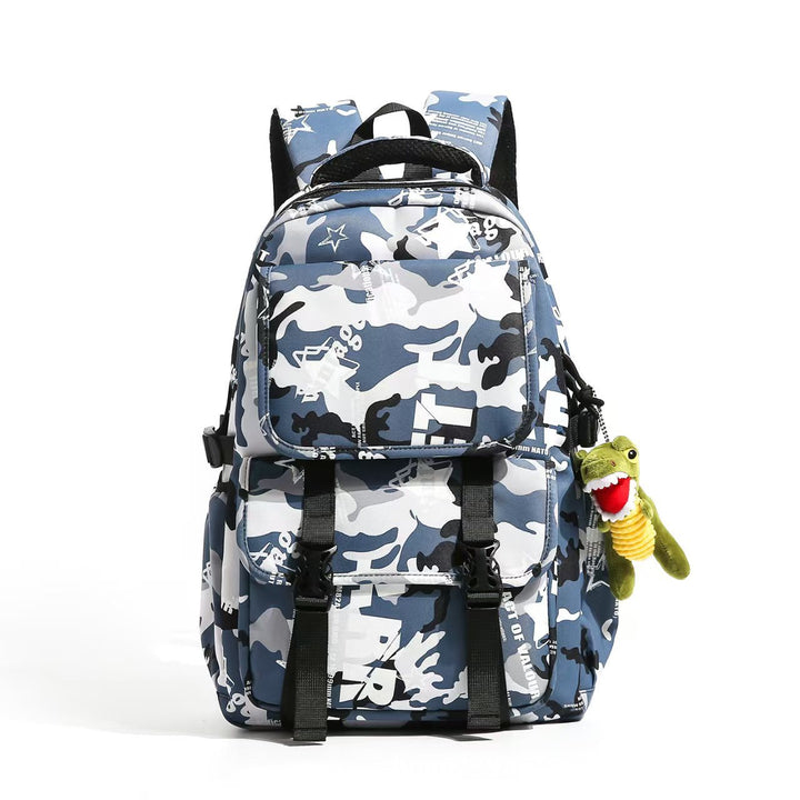 Multifunctional backpack with robust camouflage pattern and large compartments Kalsten