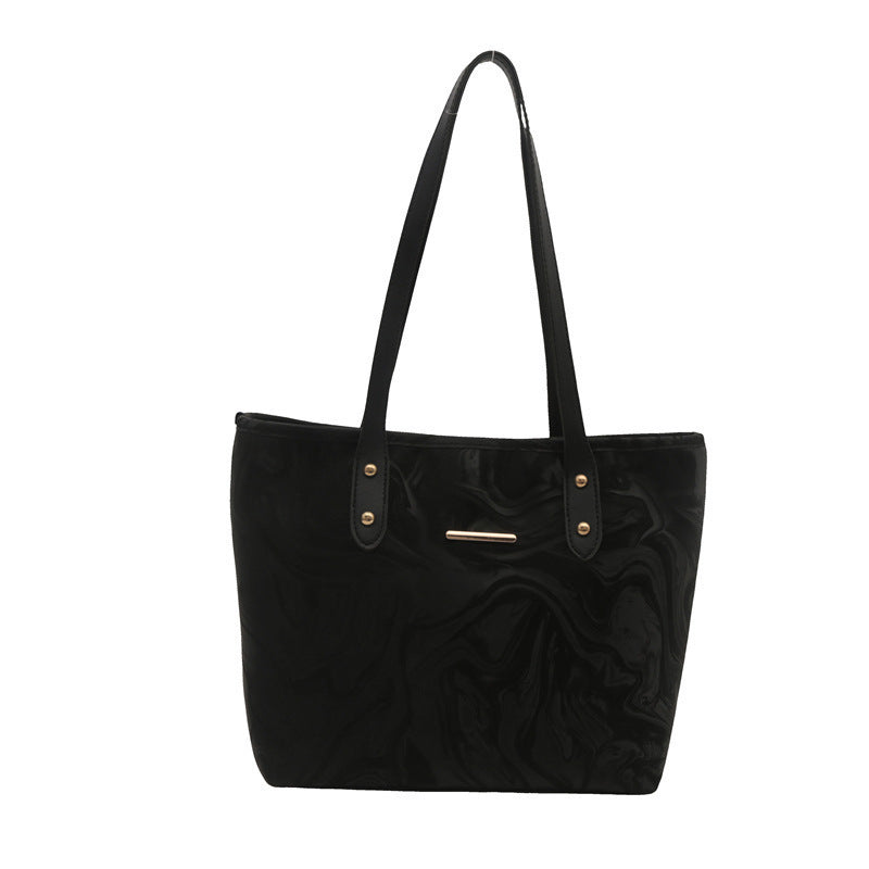 Stylish Marble Pattern Tote Bag Kalsten